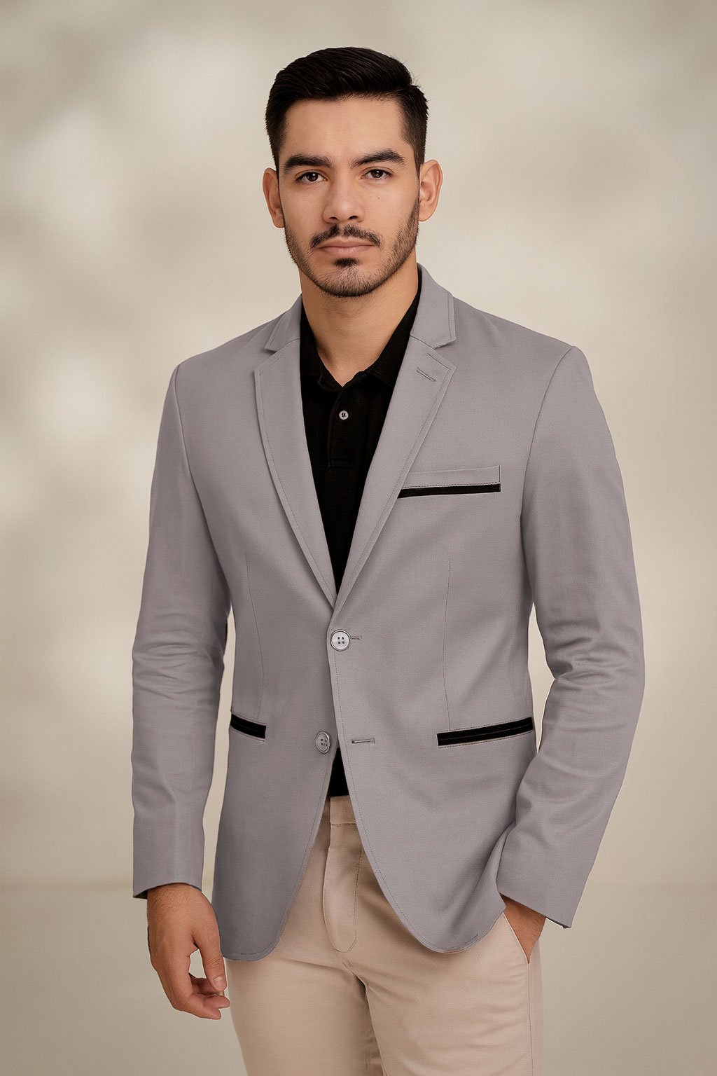 BLAZER BEIGE (en drill) - Imagen 3